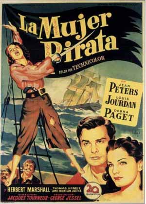 ANNE OF THE INDIES (1951, Jacques Tourneur) La mujer pirata