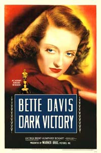 DARK VICTORY (1939, Edmund Goulding) Amarga victoria