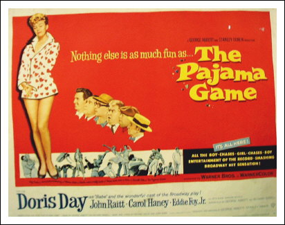 THE PAJAMA GAME (1957, Stanley Donen & George Abbott)