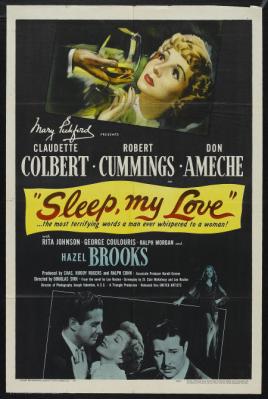SLEEP, MY LOVE (1948, Douglas Sirk) Pacto tenebroso