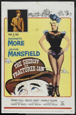 THE SHERIFF OF FRACTURED JAW (1958, Raoul Walsh) La rubia y el sheriff