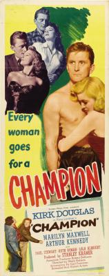 CHAMPION (1949, Mark Robson)  El ídolo de barro
