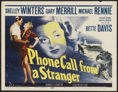 PHONE CALL FROM A STRANGER (1952, Jean Negulesco) Llama un desconocido