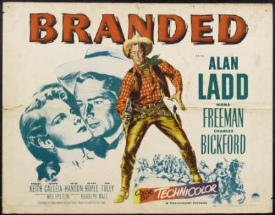 BRANDED (1950, Rudolph Maté) Marcado a fuego