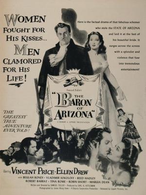 THE BARON OF ARIZONA (1950, Samuel Fuller) [El Barón de Arizona]