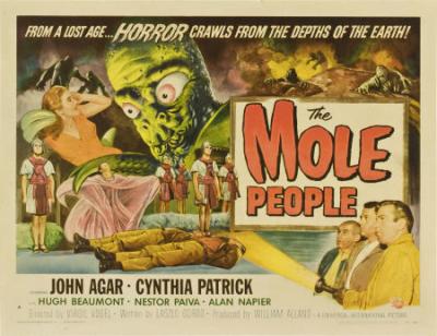 THE MOLE PEOPLE (1956, Virgil Vogel)