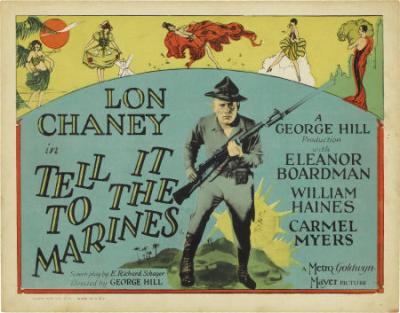 TELL IT TO THE MARINES (1926, George W. Hill) El sargento malacara