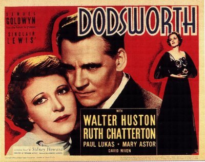 DODSWORTH (1936, William Wyler) Desengaño