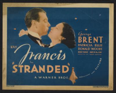 STRANDED (1935, Frank Borzage) Su primer beso