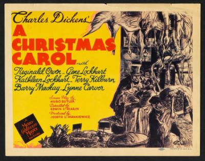 A CHRISTMAS CAROL (1938, Edwin L. Marin)