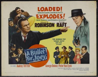 A BULLET FOR JOEY (1955, Lewis Allen) El regreso del gangster