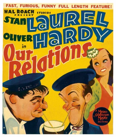 OUR RELATIONS (1936, Harry Lachman) Dos pares de mellizos