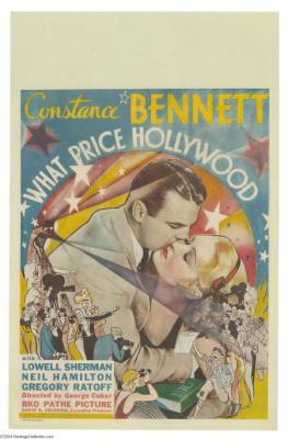 WHAT PRICE HOLLYWOOD? (1932, George Cukor) Hollywood al desnudo