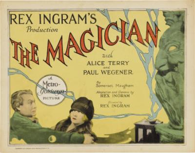 THE MAGICIAN (1926, Rex Ingram) Mágico influjo