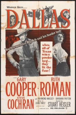 DALLAS (1950, Stuart Heisler) Dallas, ciudad fronteriza