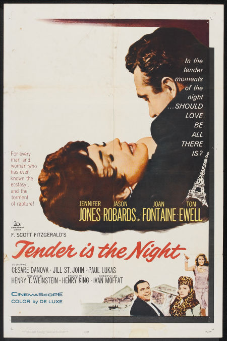 TENDER IS THE NIGHT (1962, Henry King) Suave es la noche