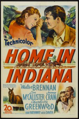 HOME IN INDIANA (1944, Henry Hathaway) [Nuestra casa en Indiana]