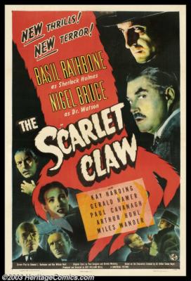 THE SCARLETT CLAW (1944, Roy William Neill) La garra escarlata