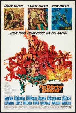 THE DIRTY DOZEN (1967, Robert Aldrich) Doce del patíbulo