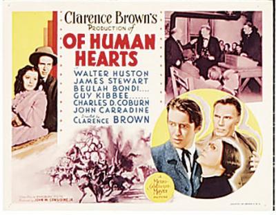 OF HUMAN HEARTS (1938, Clarence Brown)