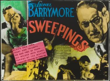 SWEEPINGS (1933, John Cromwell) Honrarás a tu padre