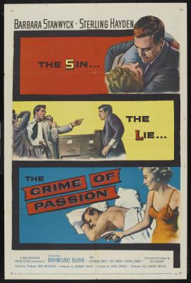 CRIME OF PASSION (1957, Gerd Oswald)
