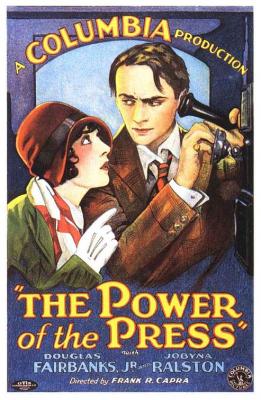 THE POWER OF THE PRESS (1928, Frank Capra) El poder de una lágrima