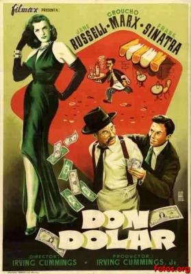 DOUBLE DYNAMITE (1951, Irving Cummings) Don dólar