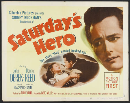 SATURDAYS HERO (1951, David Miller) El ídolo