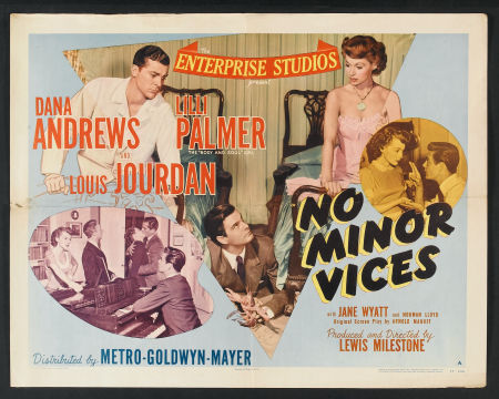 NO MINOR VICES (1948, Lewis Milestone)