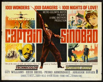 CAPTAIN SINDBAD (1963, Byron Haskin) Las aventuras de Simbad