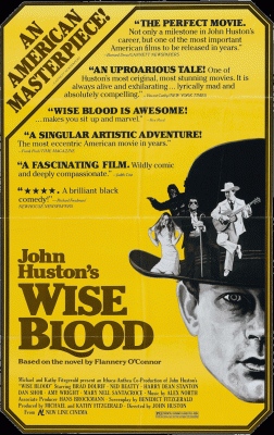 WISE BLOOD (1979, John Huston) Sangre sabia