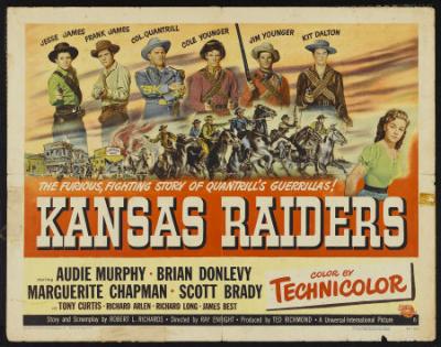 KANSAS RAIDERS (1950, Ray Enright) [Los asaltantes de Texas]