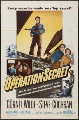 OPERATION SECRET (1952, Lewis Seiler) Guantes grises