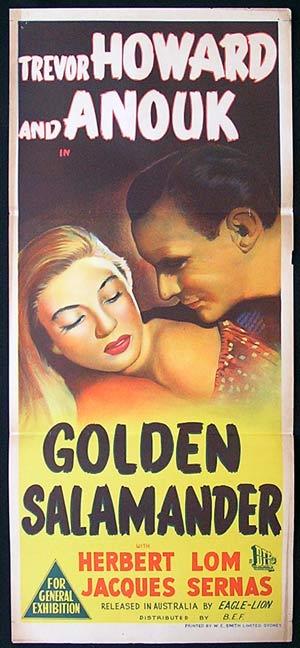 GOLDEN SALAMANDER (1950, Ronald Neame) La salamandra de oro