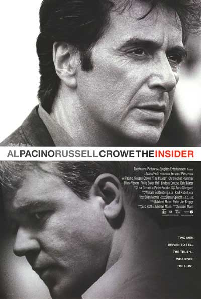 THE INSIDER (1999, Michael Mann) El dilema