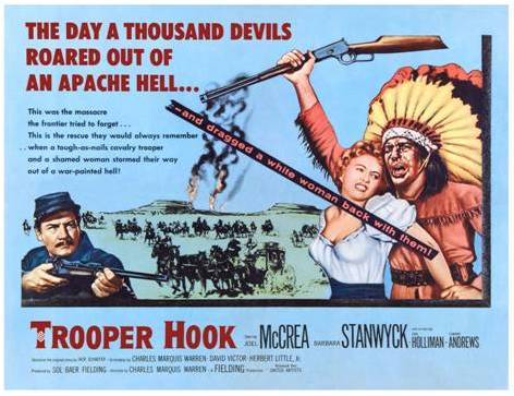 TROOPER HOOK (1957, Charles Marquis Warren) [El sargento Hook]