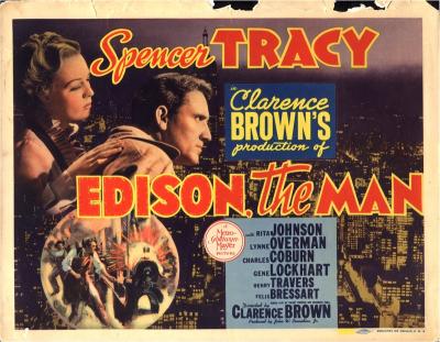 EDISON, THE MAN (1940, Clarence Brown) Edison, el hombre