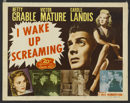 I WAKE UP SCREAMING (1941, H. Bruce Humberstone) [¿Quién mató a Vicky?]