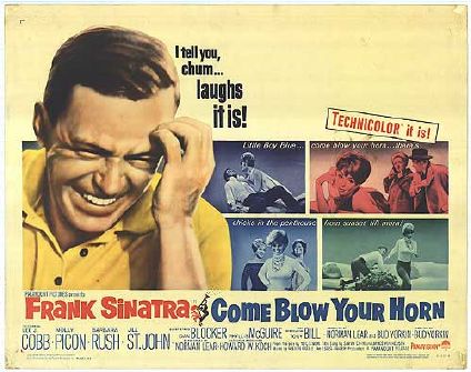 COME BLOW YOUR HORN (1963, Bud Yorkin) Gallardo y calavera