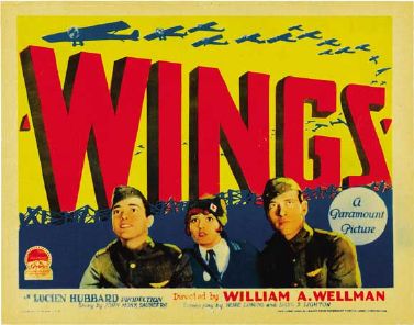 WINGS (1927, William A. Wellman) Alas