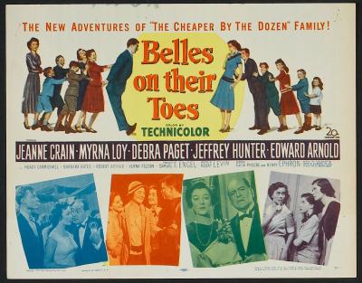 BELLES ON THEIR TOES (1952, Henry Levin) Bellezas por casar