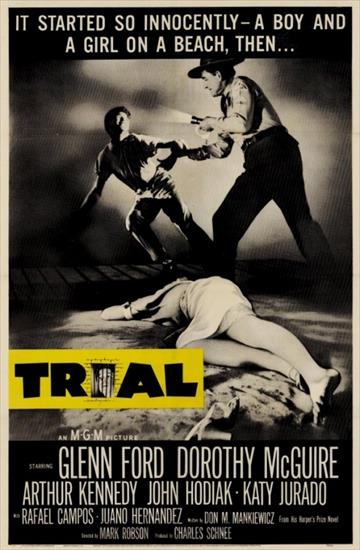 TRIAL (1955, Mark Robson) La furia de los justos