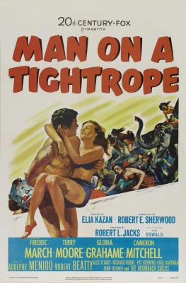 MAN ON A TIGHTROPE (1953, Elia Kazan) Fugitivos del terror rojo