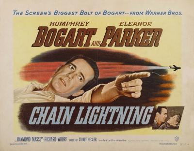 CHAIN LIGHTINING (1950, Stuart Heisler) Una llama en el espacio
