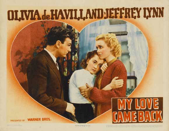 MY LOVE COME BACK (1940, Curtis Bernhardt)