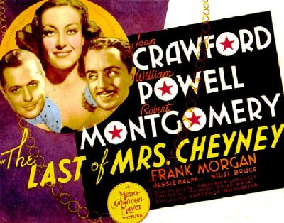 THE LAST OF MRS. CHEYNEY (1937, Richard Boleslawski)