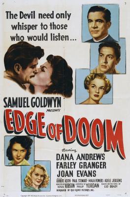 EDGE OF DOOM (1950, Mark Robson) Nube de sangre