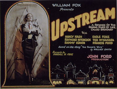 UPSTREAM (1927, John Ford) Ser o no ser