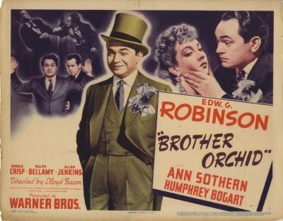 BROTHER ORCHID (1940, Lloyd Bacon) [El hermano orquídea]